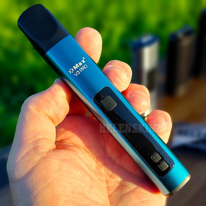 Blue XMAX V3 PRO Vaporizer Helenskinz NZ
