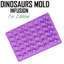 Make 48 perfect little Infused Dinosaur Gummies