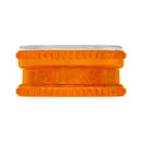 Quality orange 2 part Storz & Bickel plastic grinder.