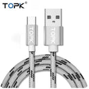TOPK Type-C USB Lead Light Grey