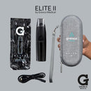 Grenco Medical Elite II product set including packaging, device, cable, and carrying case NZ
