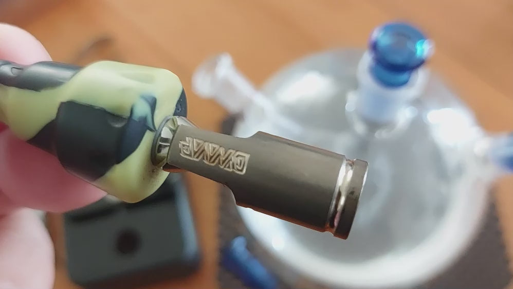 DynaVap Armored Cap in Yllvape V2.0 Induction Heater with Bong NZ
