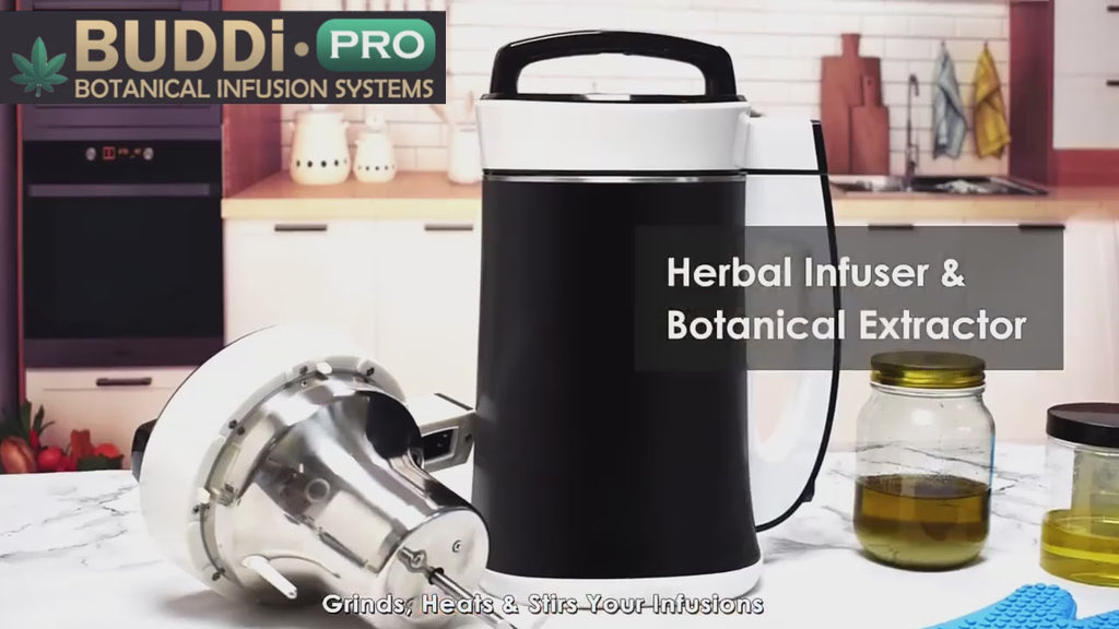 Black and White BUDDi Pro Infusion Machine Video Demo NZ