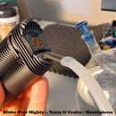 Silicone Tubing slides over Mighty+ Mouthpiece
