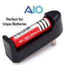 Single Slot 18650 Li-ion Vaporizer Wall Battery Charger