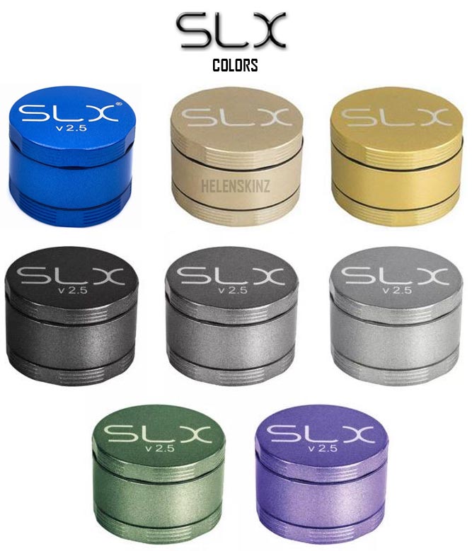 SLX Slicks Non Stick Ceramic Coated Herb Grinder Colors NZ