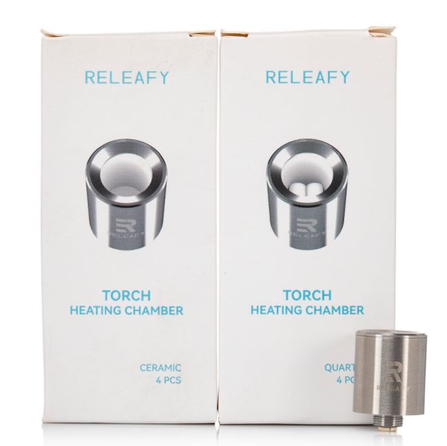 RELEAFY Torch 2.0 Quartz & Ceramic Coil 4-Packs NZ