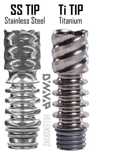 Stainless Steel & Titanium Tips