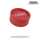 Red Hovering 55mm Santa Cruz Shredder Biodegradable Hemp Grinder NZ