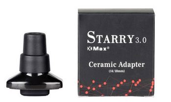 Black Ceramic Starry 3.0 Vaporizer Water Pipe Adapter NZ