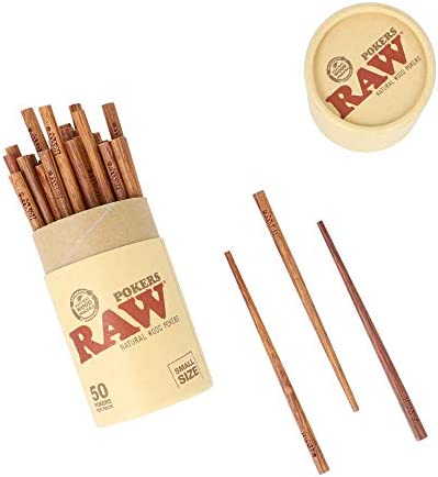 Small Poker Raw wooden 113mm poker