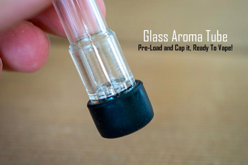 Cap Off the 70mm Aromatube for Arizer Air MAX Dry Herb vaporizer NZ