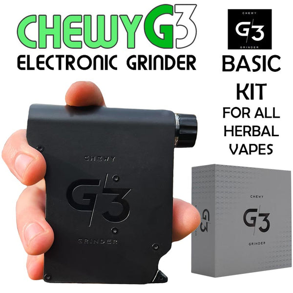 The CHEWY G3 Electronic Herb Grinder for Vapes & Smokes NZ