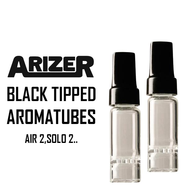 Arizer Air Replacement Glass Stem - Black Mouthpiece NZ
