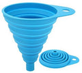 Blue Silicone Foldable Funnels for all Herbal Infusions NZ