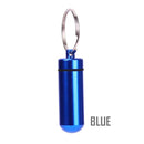 Blue Waterproof Airtight Stash Tins for lanyard NZ