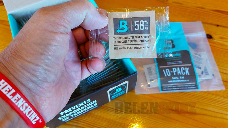 58% Size 4 Single Boveda 2-Way Humidity Control Packs for Medical Cannabis NZ