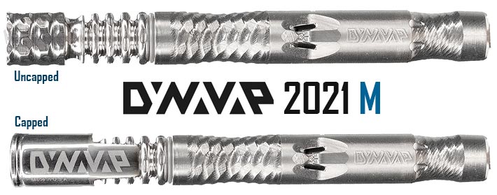 Capped and Uncapped DynaVap 2021 M SS Tip NZ