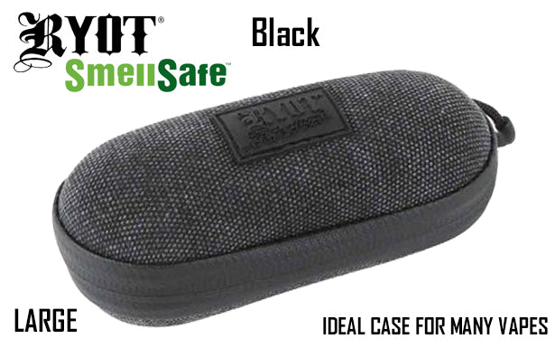 Large Black RYOT SmellSafe HardCase Vaporizer Case NZ - Helenskinz