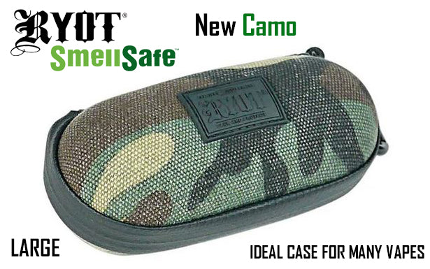 Large Camo RYOT SmellSafe HardCase Vaporizer Case NZ - Helenskinz