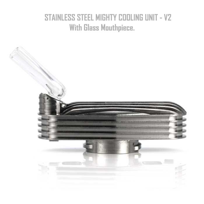 Glass MP on the Mighty stainless steel cooling unit