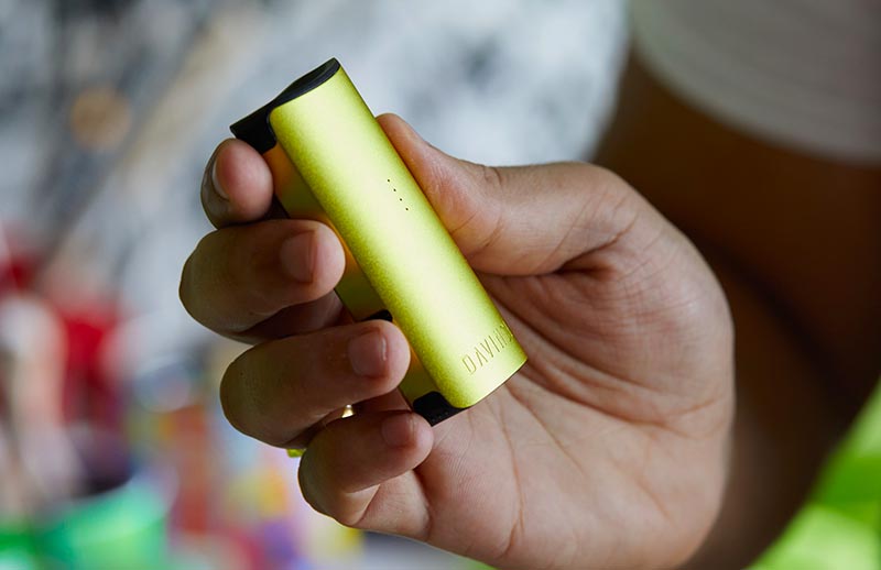 Yellow DaVinci MIQRO-C Vaporizer NZ