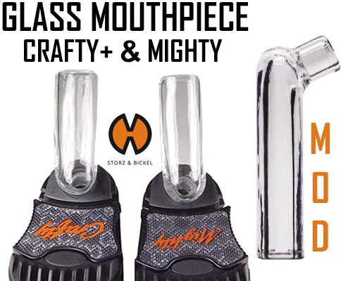 Crafty+, Mighty Medic & Mighty Glass Mouthpiece