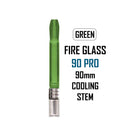 Green Fire Glass 90mm Cooling Stem for DynaVap NZ