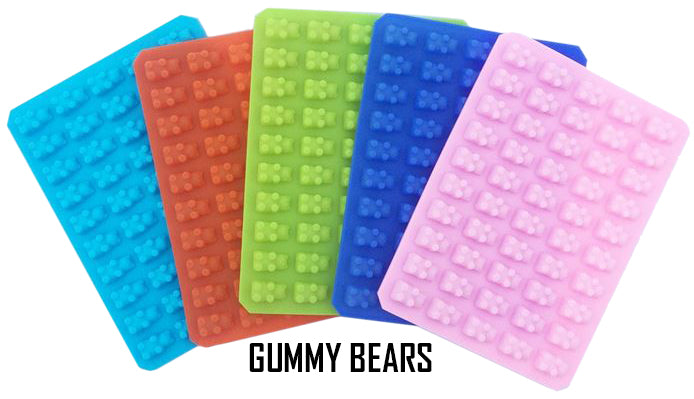 Silicon Gummy Bear Mold for Herbal Infusions NZ