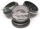 Gunmetal Croc Crusher 4 Piece Medium Herb Grinder NZ