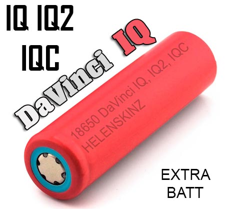 DaVinci IQ2 Dry Herb Vape 18650 Spare Battery