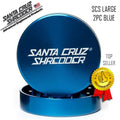 Blue Large 2pc Santa Cruz Shredder Grinder NZ