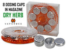 Dry Herb Vapormed Magazine with 8 Dosing Capsules NZ