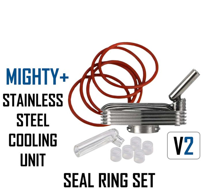 Seal Ring Set for Stainless Steel Cooling Unit Mod - Mighty+ Vape NZ Seal Ring Set for Stainless Steel Cooling Unit Mod - Mighty+ Vape NZ