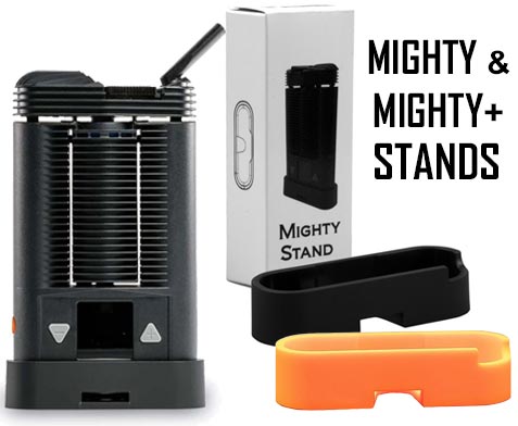 Orange & Black Mighty & Mighty+ Vaporizer Stands NZ