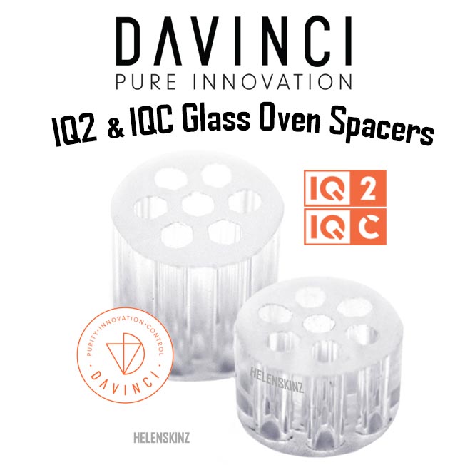 DaVinci Glass Oven Spacers NZ for IQ2 & IQC Vapes