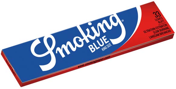 For perfect Doobies use Smoking Blue king size rice rolling papers NZ