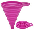 Purple Silicone Foldable Funnels for all Herbal Infusions NZ