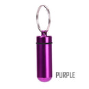 Purple Waterproof Airtight Stash Tins for lanyard NZ