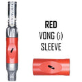 Red Very durable all-titanium DynaVap VonG (i) sleeves NZ