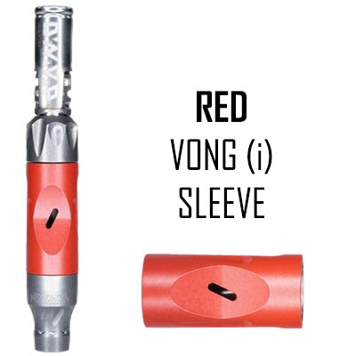 Red Very durable all-titanium DynaVap VonG (i) sleeves NZ