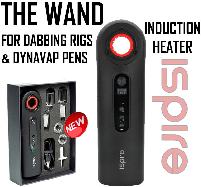 Ispire The Wand NZ- Enail Dab Kit & DynaVap Induction Heater