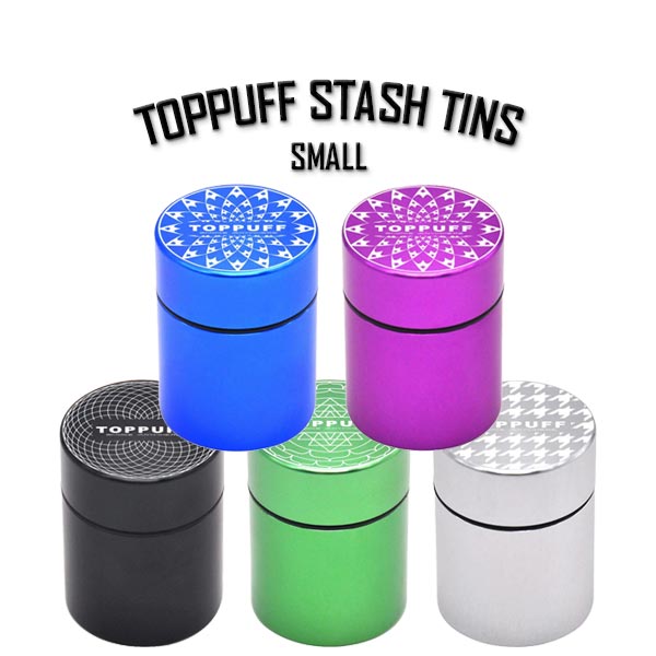 Toppuff Aluminium Air-tight Stash Tin - Small