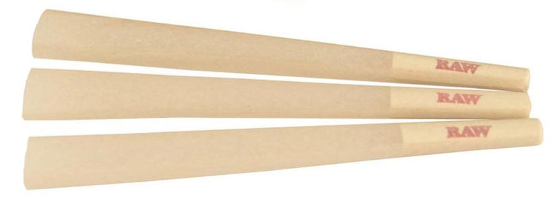 Best to use the RAW Paper Cone King Size 3pk NZ