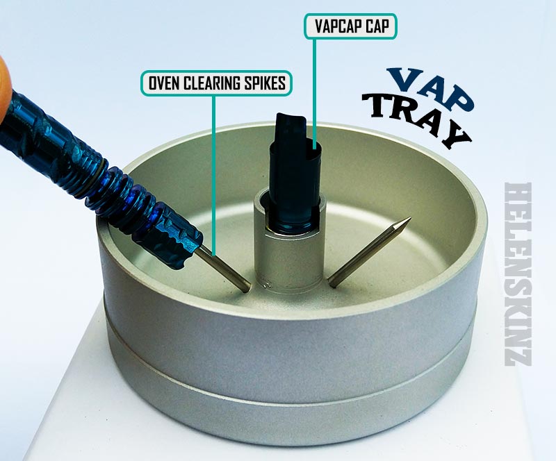 Vap Tray for VapCap Pens NZ Diagram