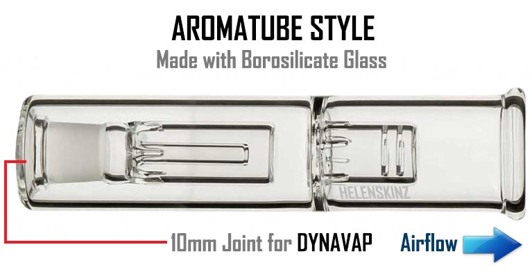 Aromatube Style VapeTube 10 H2O Bubbler Tool 10mm for DynaVap