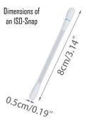 Dimensions ISO-Snaps ISO Alcohol Filled Cotton Buds for cleaning Vapes NZ