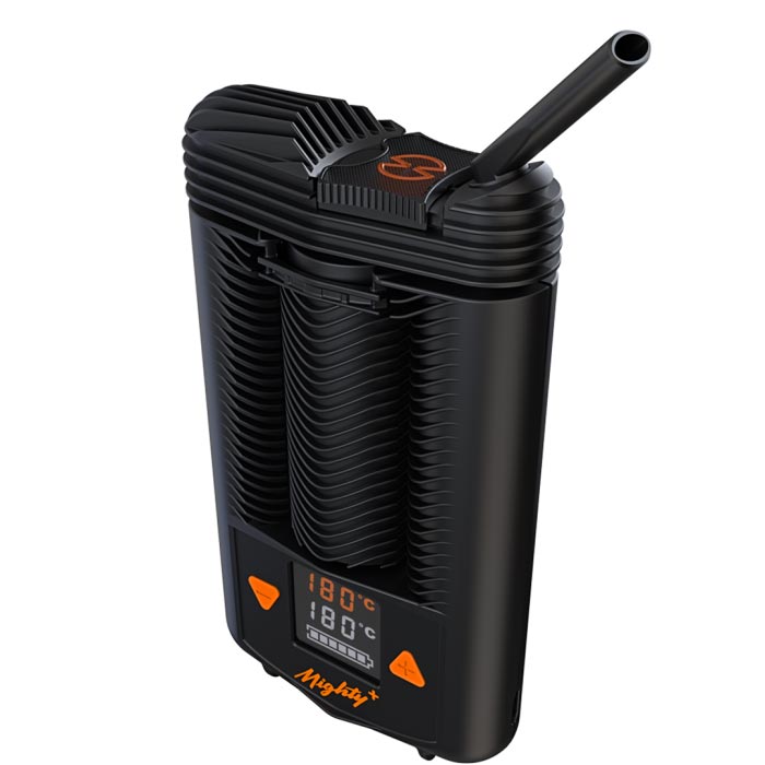Mouthpiece up on Mighty Plus Medic Vaporizer nz