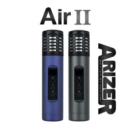 Blue and Black Arizer Air 2 Dry Herb Vaporizers NZ