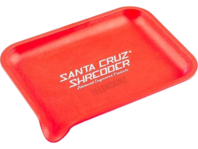 Red Santa Cruz Shredder Hemp Rolling Tray NZ